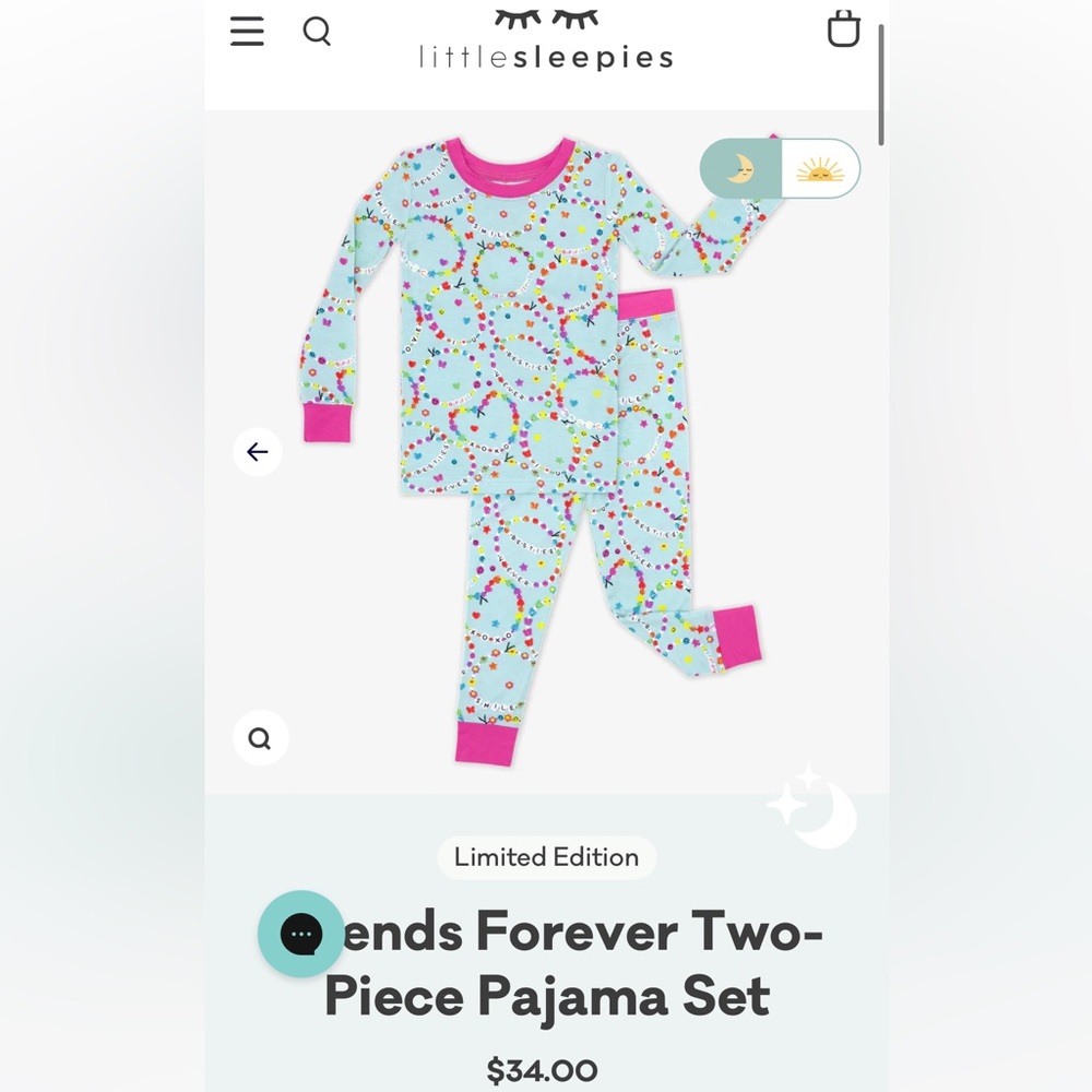 NWT friends forever little sleepies